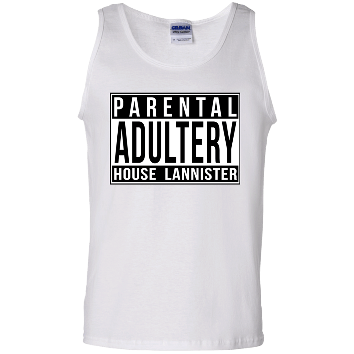 T-Shirts White / S Parental Adultery Men's Tank Top