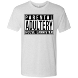 T-Shirts Heather White / S Parental Adultery Men's Triblend T-Shirt