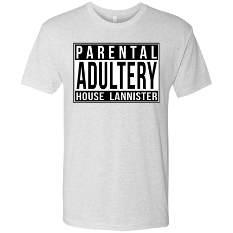 T-Shirts Heather White / S Parental Adultery Men's Triblend T-Shirt