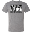 T-Shirts Premium Heather / S Parental Adultery Men's Triblend T-Shirt
