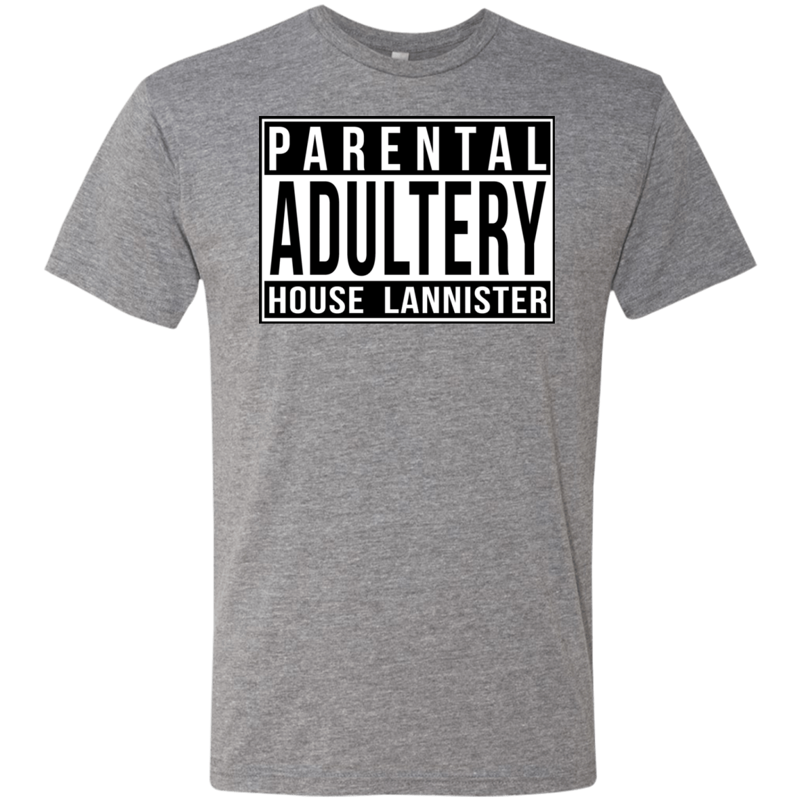 T-Shirts Premium Heather / S Parental Adultery Men's Triblend T-Shirt
