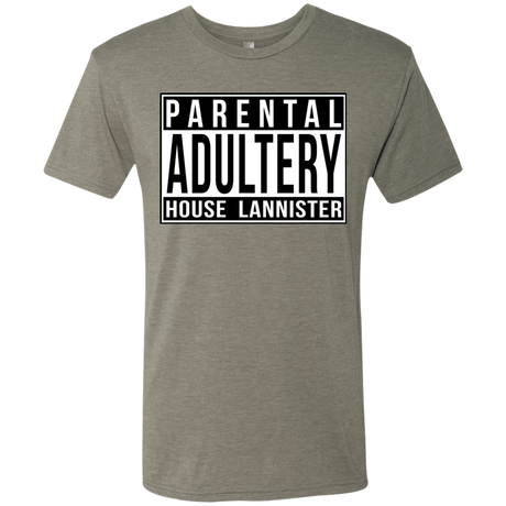 T-Shirts Venetian Grey / S Parental Adultery Men's Triblend T-Shirt
