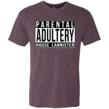 T-Shirts Vintage Purple / S Parental Adultery Men's Triblend T-Shirt