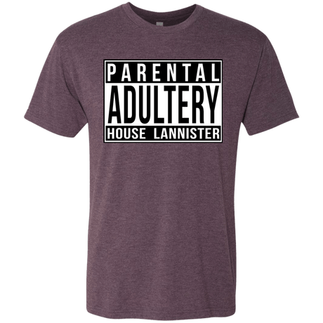 T-Shirts Vintage Purple / S Parental Adultery Men's Triblend T-Shirt