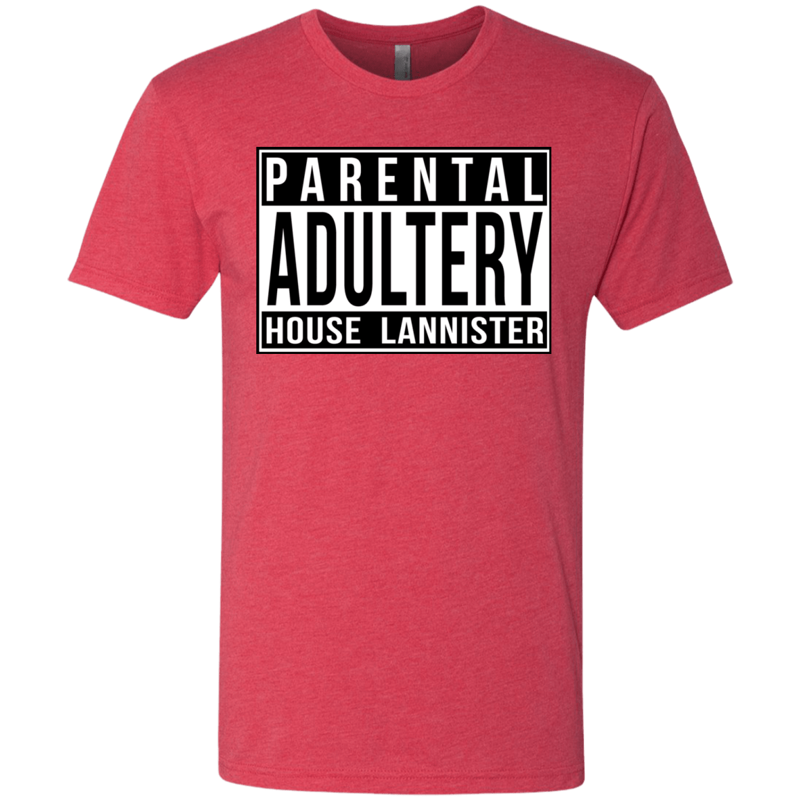 T-Shirts Vintage Red / S Parental Adultery Men's Triblend T-Shirt