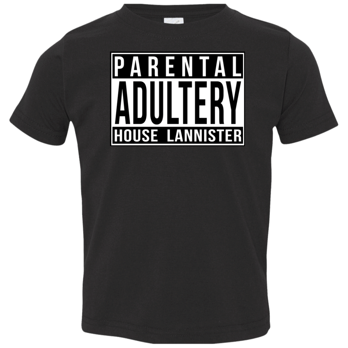 T-Shirts Black / 2T Parental Adultery Toddler Premium T-Shirt