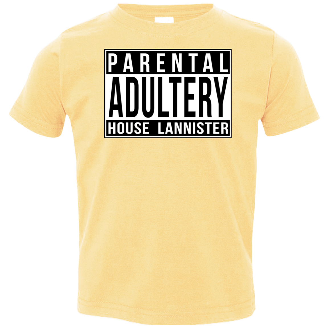 T-Shirts Butter / 2T Parental Adultery Toddler Premium T-Shirt