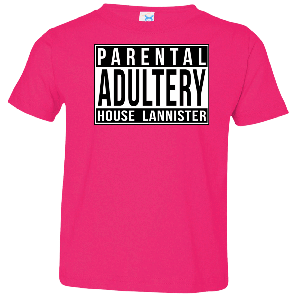 T-Shirts Hot Pink / 2T Parental Adultery Toddler Premium T-Shirt