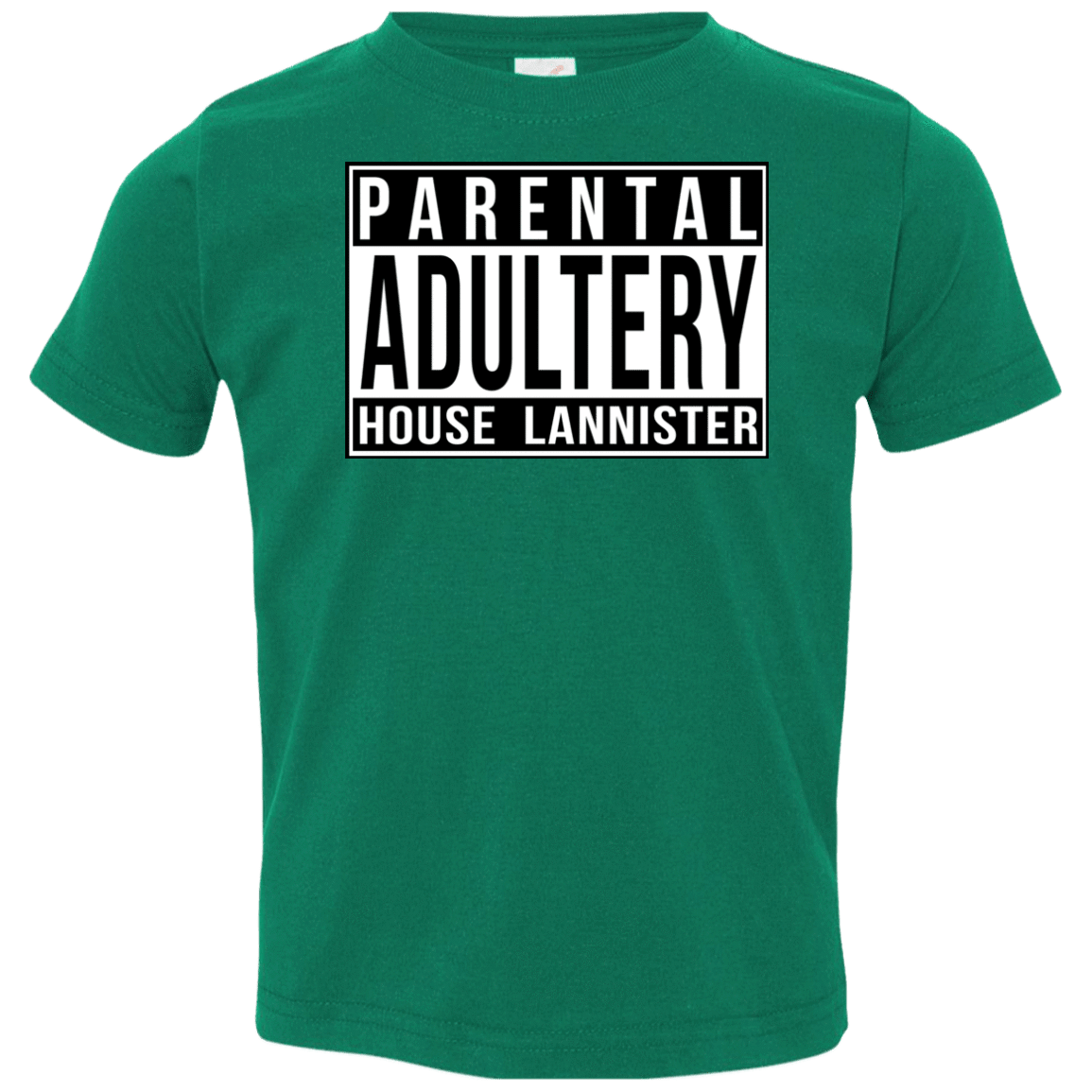 T-Shirts Kelly / 2T Parental Adultery Toddler Premium T-Shirt