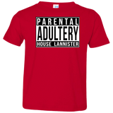 T-Shirts Red / 2T Parental Adultery Toddler Premium T-Shirt