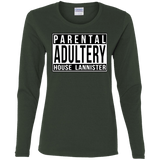 T-Shirts Forest / S Parental Adultery Women's Long Sleeve T-Shirt