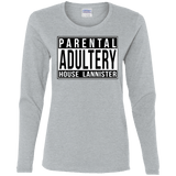 T-Shirts Sport Grey / S Parental Adultery Women's Long Sleeve T-Shirt