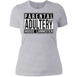 T-Shirts Heather Grey / X-Small Parental Adultery Women's Premium T-Shirt