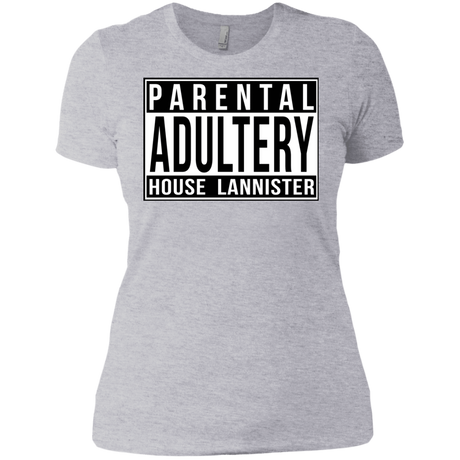 T-Shirts Heather Grey / X-Small Parental Adultery Women's Premium T-Shirt