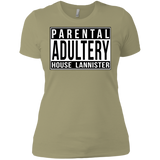 T-Shirts Light Olive / X-Small Parental Adultery Women's Premium T-Shirt