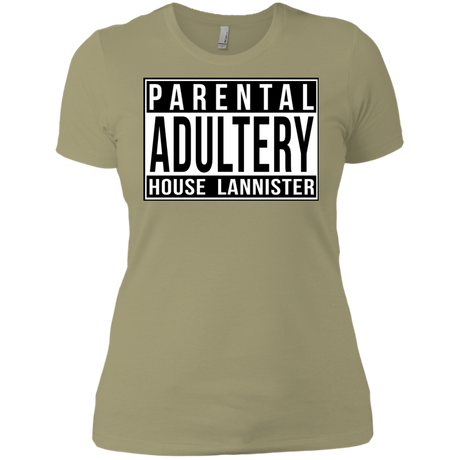 T-Shirts Light Olive / X-Small Parental Adultery Women's Premium T-Shirt