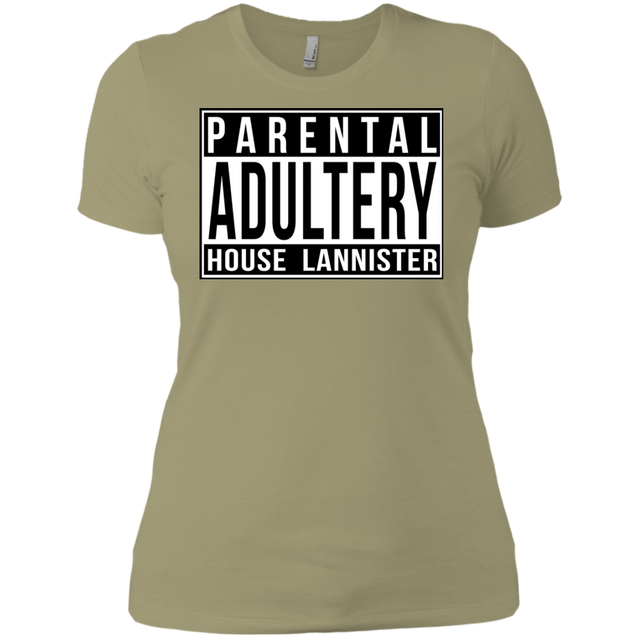 T-Shirts Light Olive / X-Small Parental Adultery Women's Premium T-Shirt