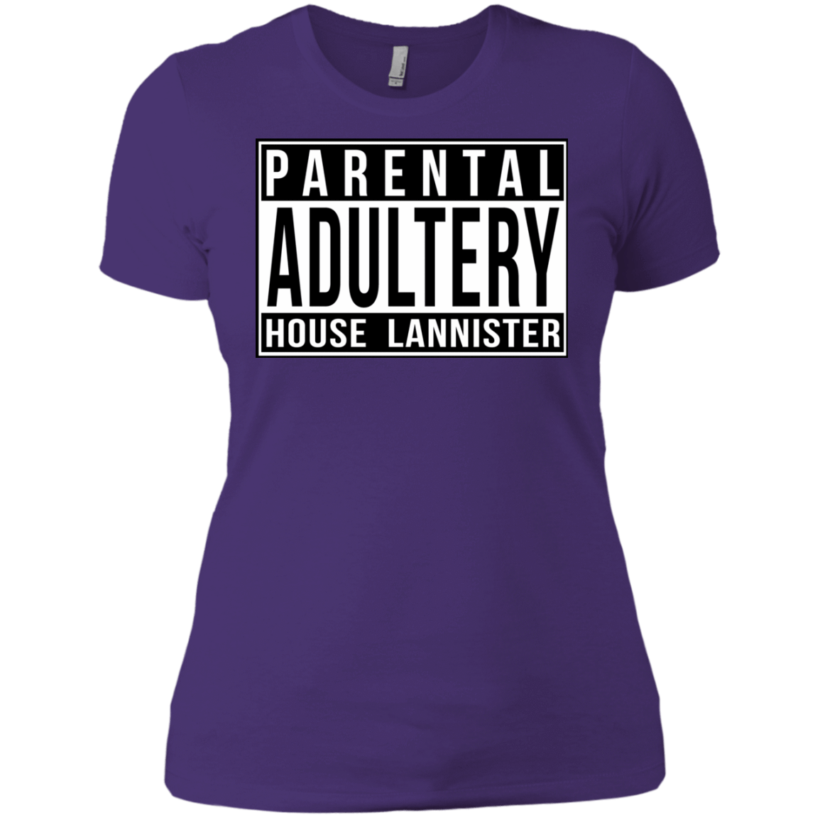 T-Shirts Purple Rush/ / X-Small Parental Adultery Women's Premium T-Shirt