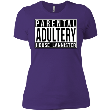 T-Shirts Purple Rush/ / X-Small Parental Adultery Women's Premium T-Shirt