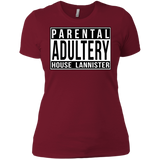 T-Shirts Scarlet / X-Small Parental Adultery Women's Premium T-Shirt