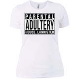 T-Shirts White / X-Small Parental Adultery Women's Premium T-Shirt