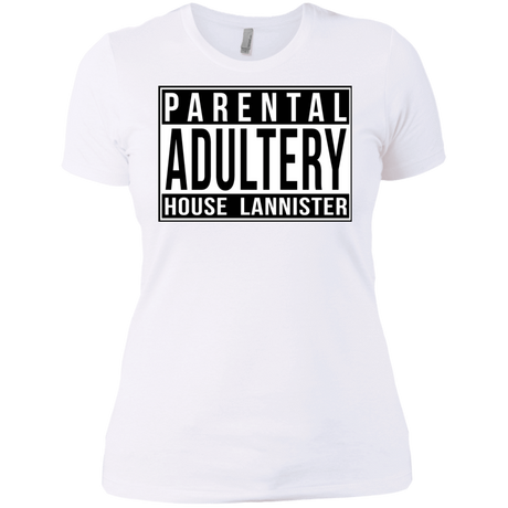 T-Shirts White / X-Small Parental Adultery Women's Premium T-Shirt