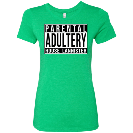 T-Shirts Envy / S Parental Adultery Women's Triblend T-Shirt