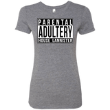 T-Shirts Premium Heather / S Parental Adultery Women's Triblend T-Shirt