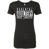 T-Shirts Vintage Black / S Parental Adultery Women's Triblend T-Shirt