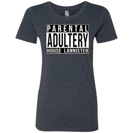 T-Shirts Vintage Navy / S Parental Adultery Women's Triblend T-Shirt