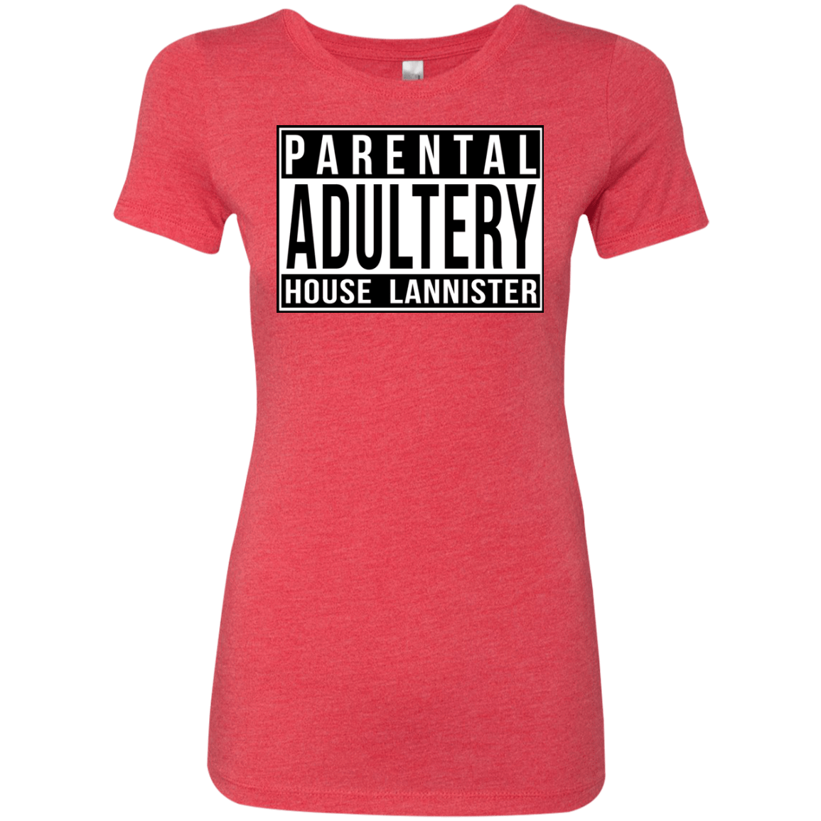 T-Shirts Vintage Red / S Parental Adultery Women's Triblend T-Shirt