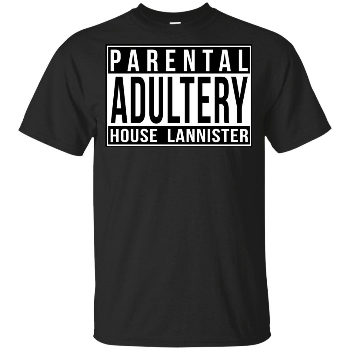 T-Shirts Black / YXS Parental Adultery Youth T-Shirt
