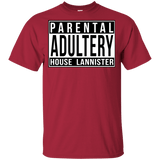 T-Shirts Cardinal / YXS Parental Adultery Youth T-Shirt