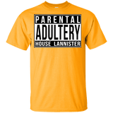 T-Shirts Gold / YXS Parental Adultery Youth T-Shirt