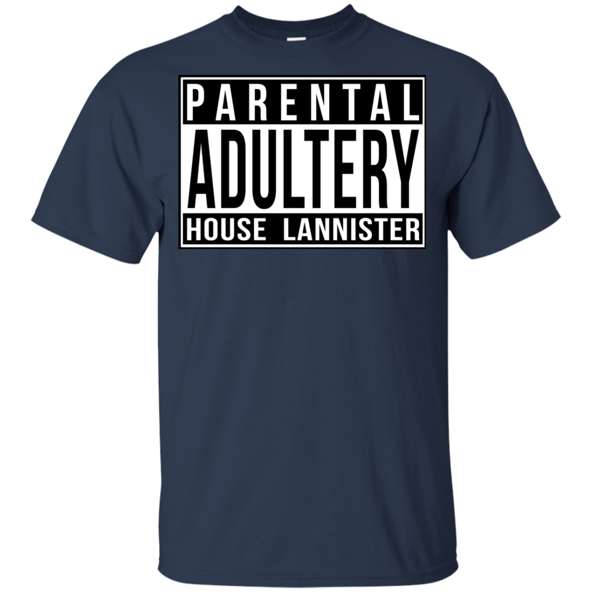T-Shirts Navy / YXS Parental Adultery Youth T-Shirt