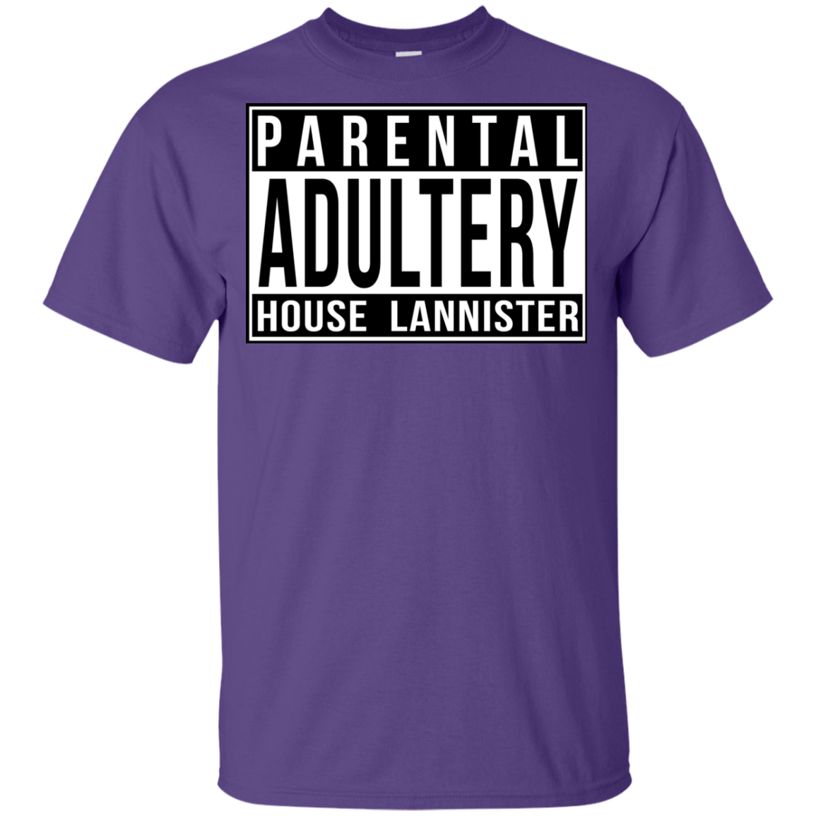 T-Shirts Purple / YXS Parental Adultery Youth T-Shirt
