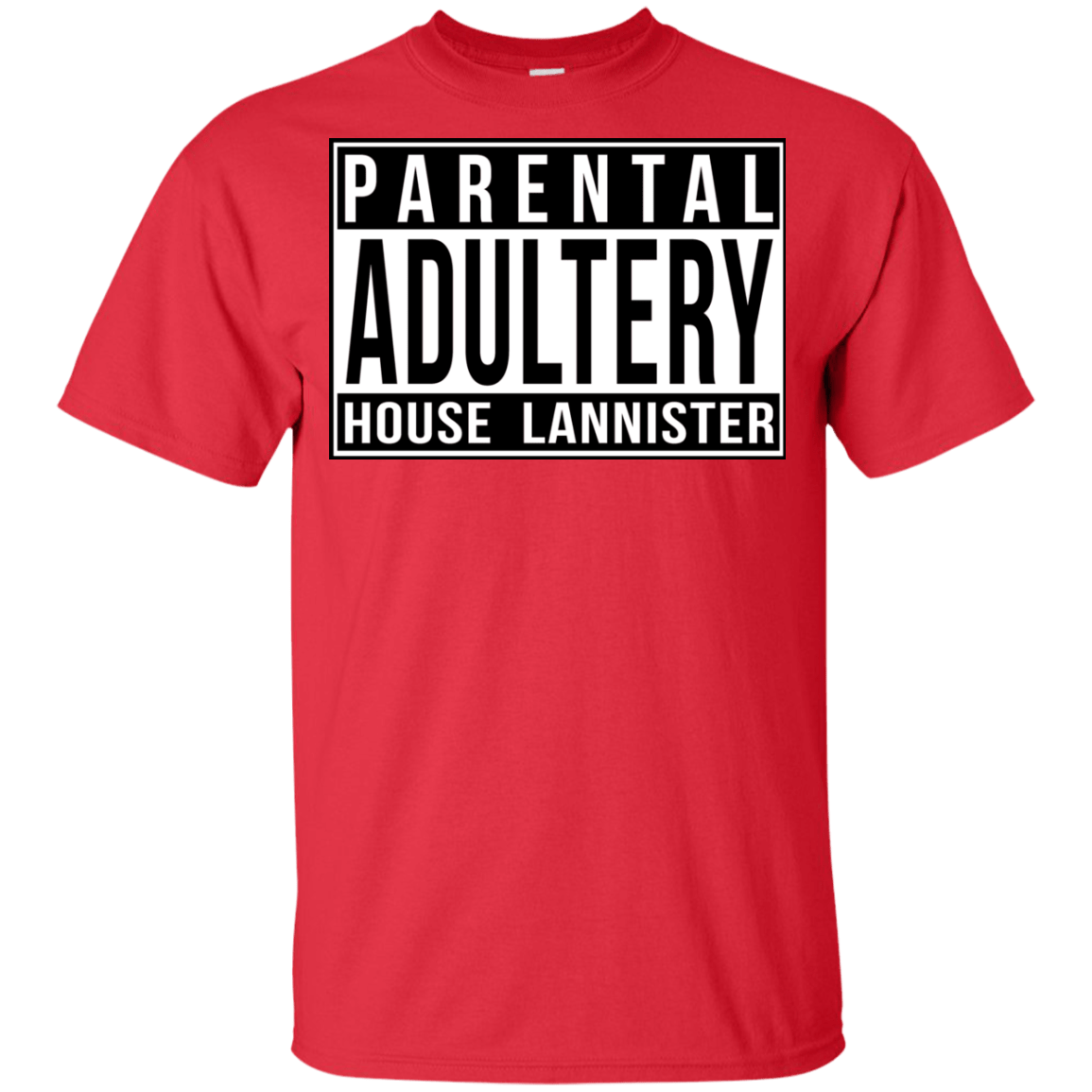 T-Shirts Red / YXS Parental Adultery Youth T-Shirt