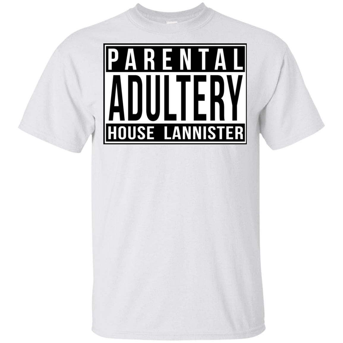 T-Shirts White / YXS Parental Adultery Youth T-Shirt