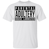 T-Shirts White / YXS Parental Adultery Youth T-Shirt