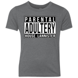 T-Shirts Premium Heather / YXS Parental Adultery Youth Triblend T-Shirt