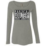 T-Shirts Venetian Grey / Small PARENTAL Women's Triblend Long Sleeve Shirt