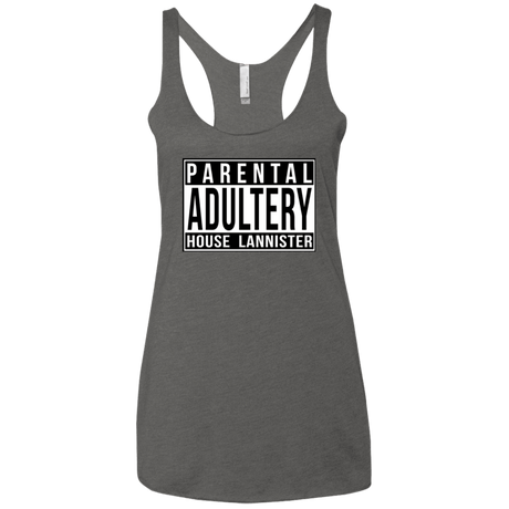 T-Shirts Premium Heather / X-Small PARENTAL Women's Triblend Racerback Tank