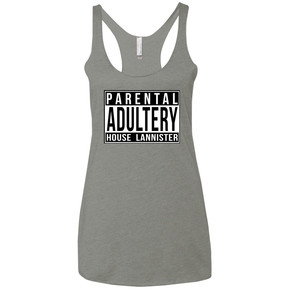 T-Shirts Venetian Grey / X-Small PARENTAL Women's Triblend Racerback Tank