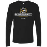 T-Shirts Black / Small Parker & Brett Men's Premium Long Sleeve