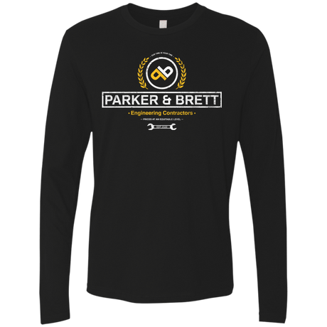 T-Shirts Black / Small Parker & Brett Men's Premium Long Sleeve