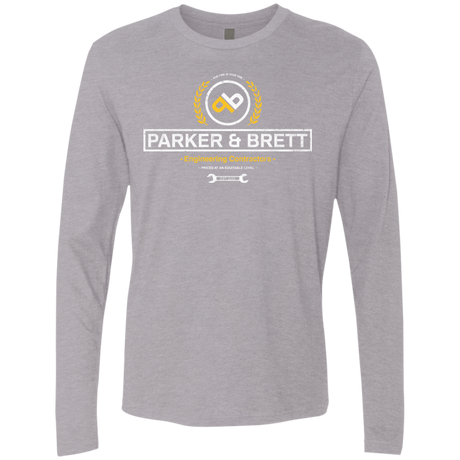 T-Shirts Heather Grey / Small Parker & Brett Men's Premium Long Sleeve