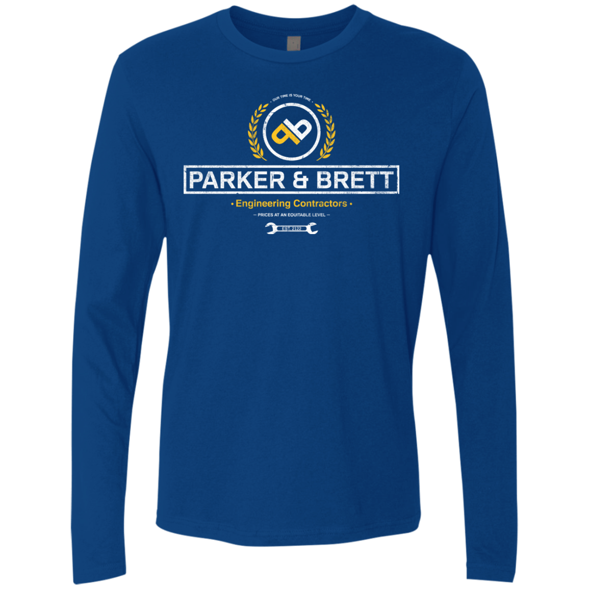 T-Shirts Royal / Small Parker & Brett Men's Premium Long Sleeve