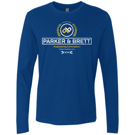 T-Shirts Royal / Small Parker & Brett Men's Premium Long Sleeve