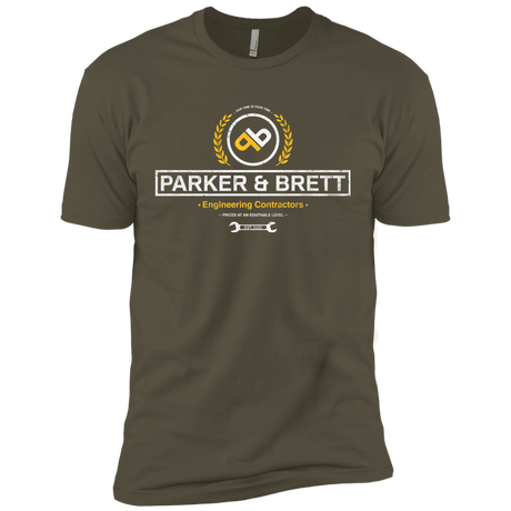 T-Shirts Military Green / X-Small Parker & Brett Men's Premium T-Shirt