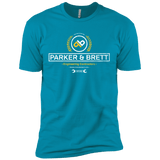 T-Shirts Turquoise / X-Small Parker & Brett Men's Premium T-Shirt